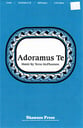 Adoramus Te SAB choral sheet music cover